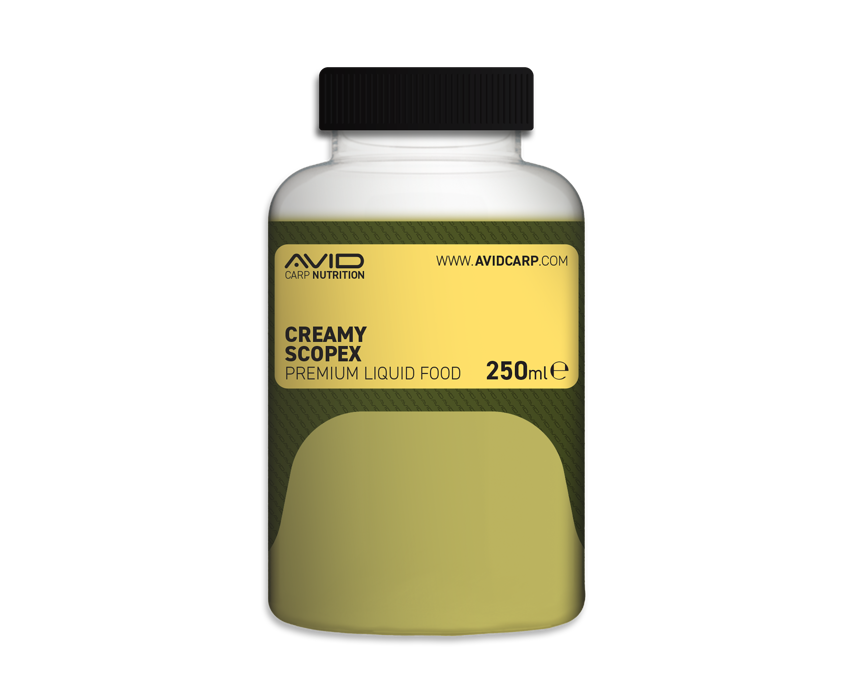 Avid Carp Atraktor Liquid Food Creamy Scopex 250ml