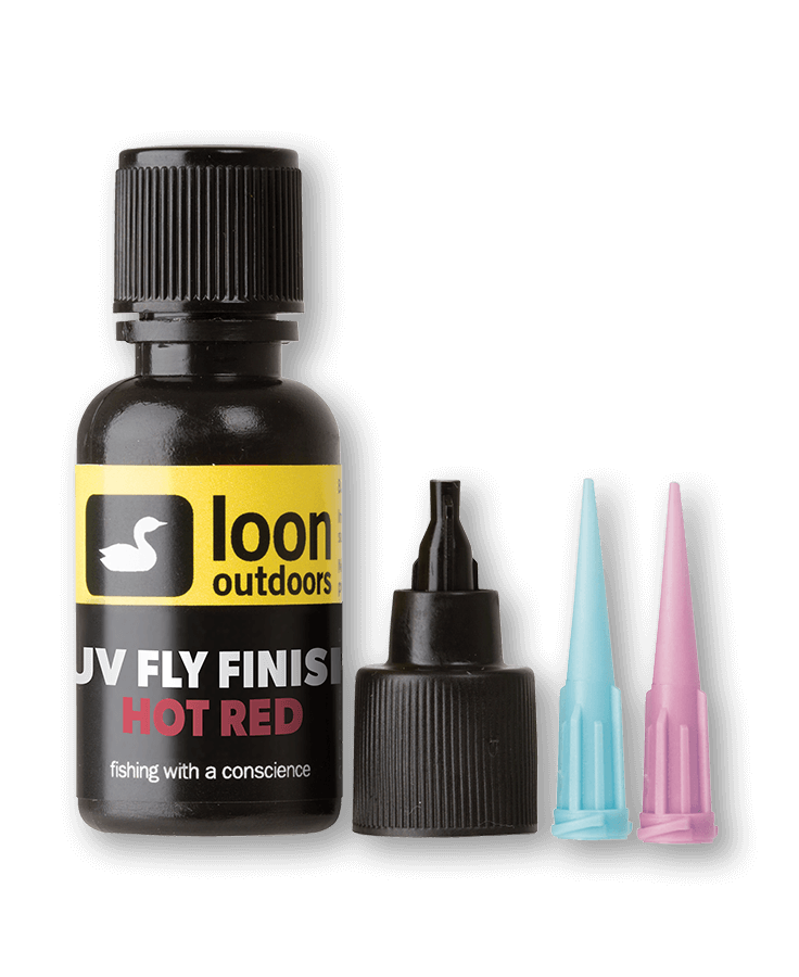 Loon UV Lak Fly Finish Barva: Žhavá červená