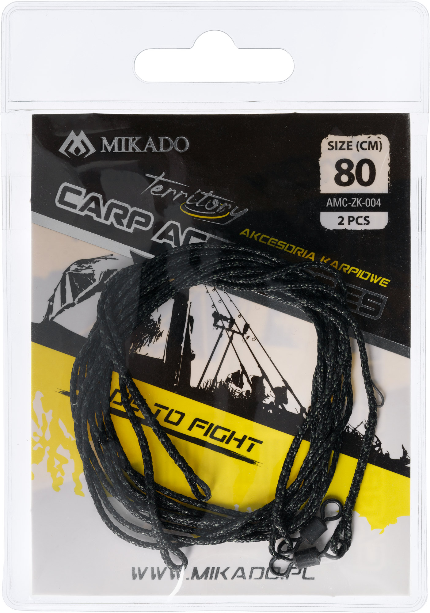 Mikado Návazec Leadcore s Obratlíkem 2ks (obrázek 3)