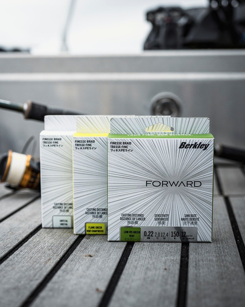 Berkley Pletená Šňůra Forward Low-Vis Green 1m Nosnost: 6,9kg, Průměr: 0,20mm - Obrázek 6