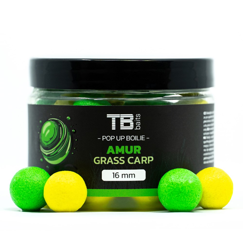 TB Baits Plovoucí Boilie Pop up Amur 50g Hmotnost: 50g, Průměr: 16mm