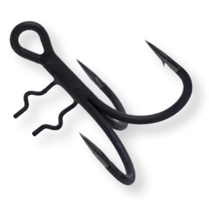 Madcat Trojháčky A-Static Shad T-Treble 4X 4ks Počet kusů: 4ks, Velikost háčku: #1/0