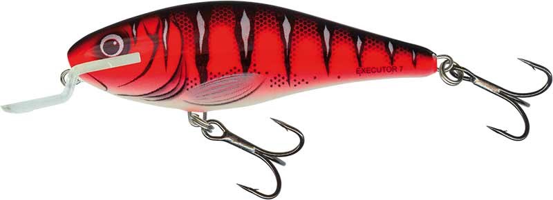 Salmo Wobler Executor Shallow Runner Red Wake Délka: 7cm, Hmotnost: 8g, Maximální ponor: 2m