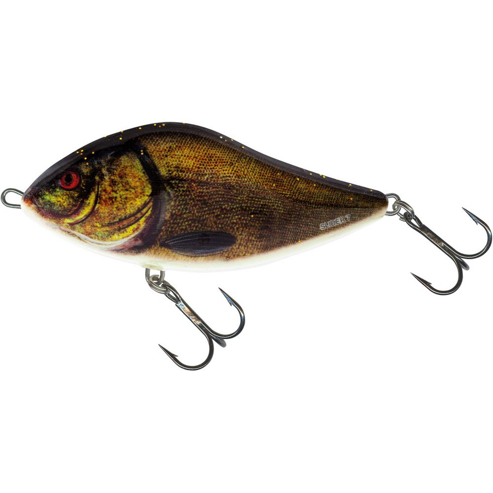 Salmo Wobler Slider Floating Limited Ed. Super Natural Tench Délka: 12cm, Hmotnost: 60g, Maximální ponor: 1m