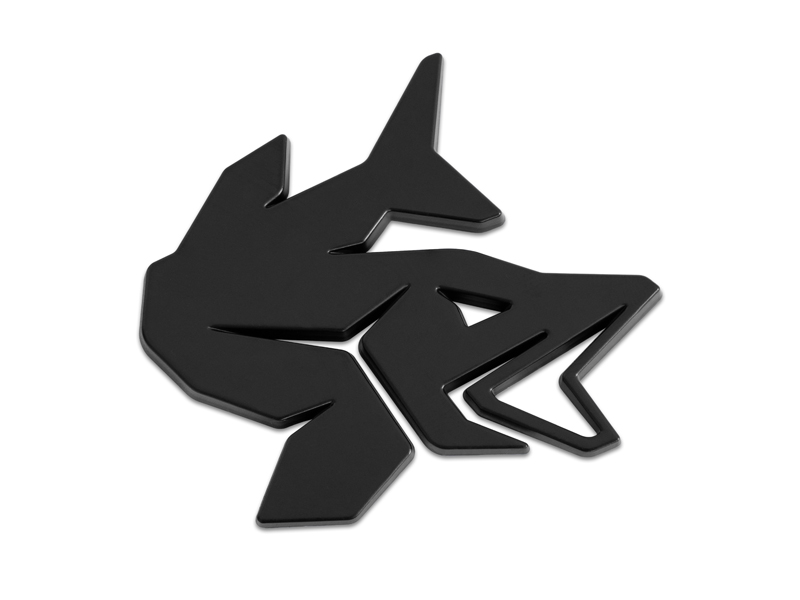 Delphin 3D Nálepka Pike Barva: Černá