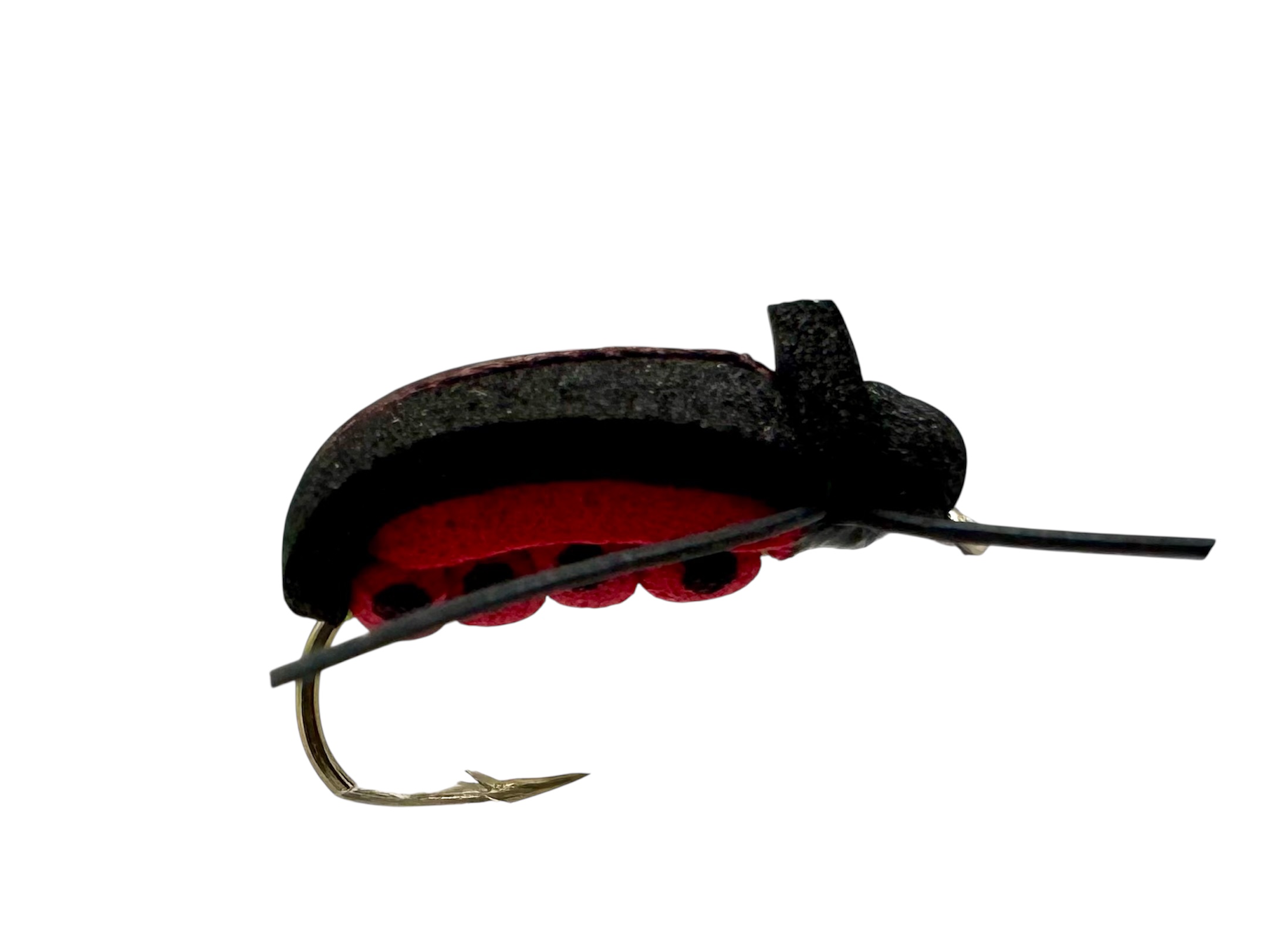 AzFishing AZ-Fishing Muška Foam Beetle Red Black
