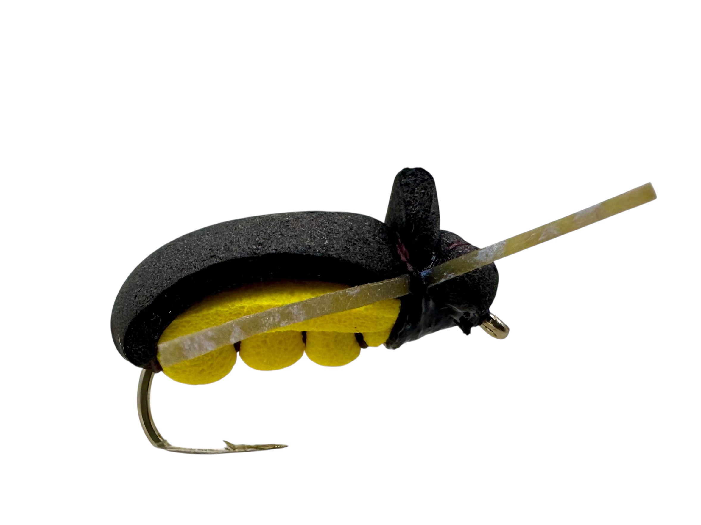 AzFishing AZ-Fishing Muška Foam Beetle Black Yellow