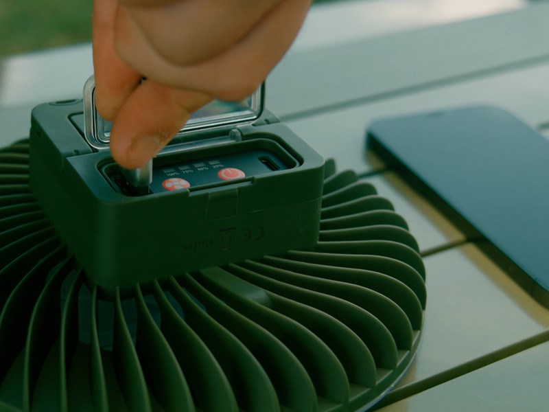 Delphin Ventilátor Se Světlem Ventix 4400 mAh (obrázek 8)