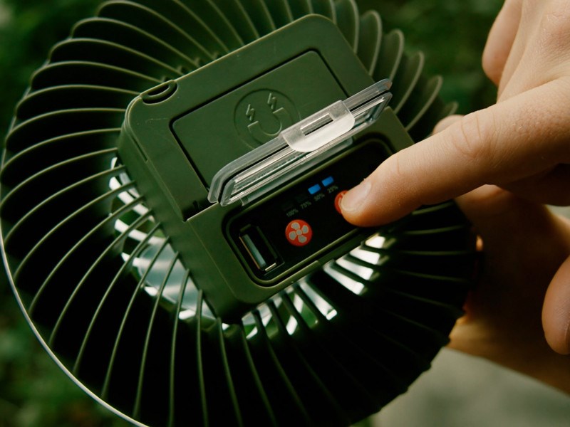 Delphin Ventilátor Se Světlem Ventix 4400 mAh (obrázek 9)