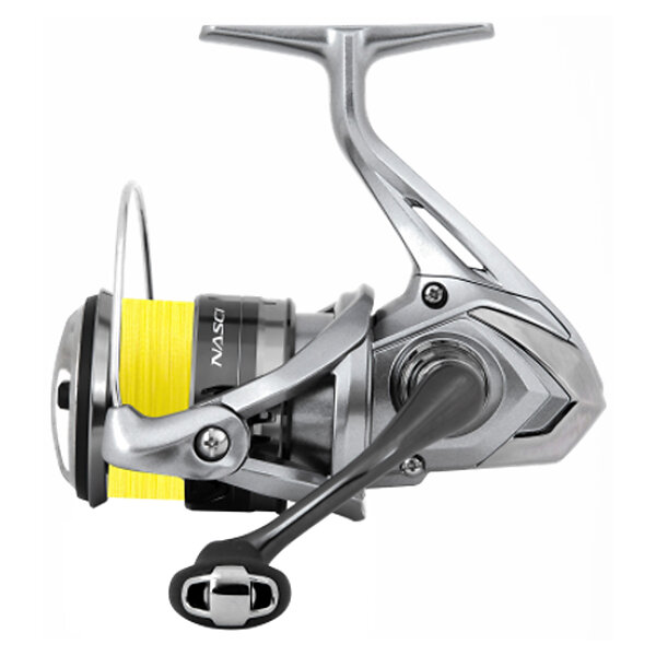 Shimano Naviják Nasci C3000 FC + Pletená Šnůra PowerPro Line 0,19mm