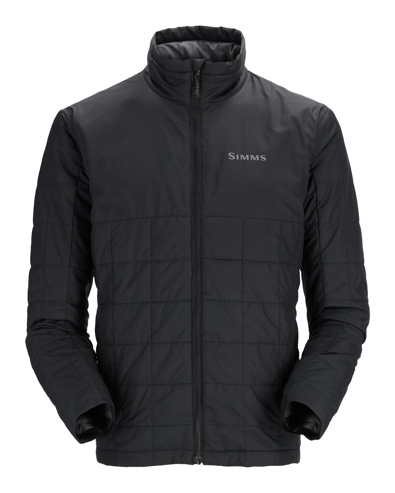 Simms Bunda Fall Run Collared Jacket Black Velikost: L (US) XL (EU)