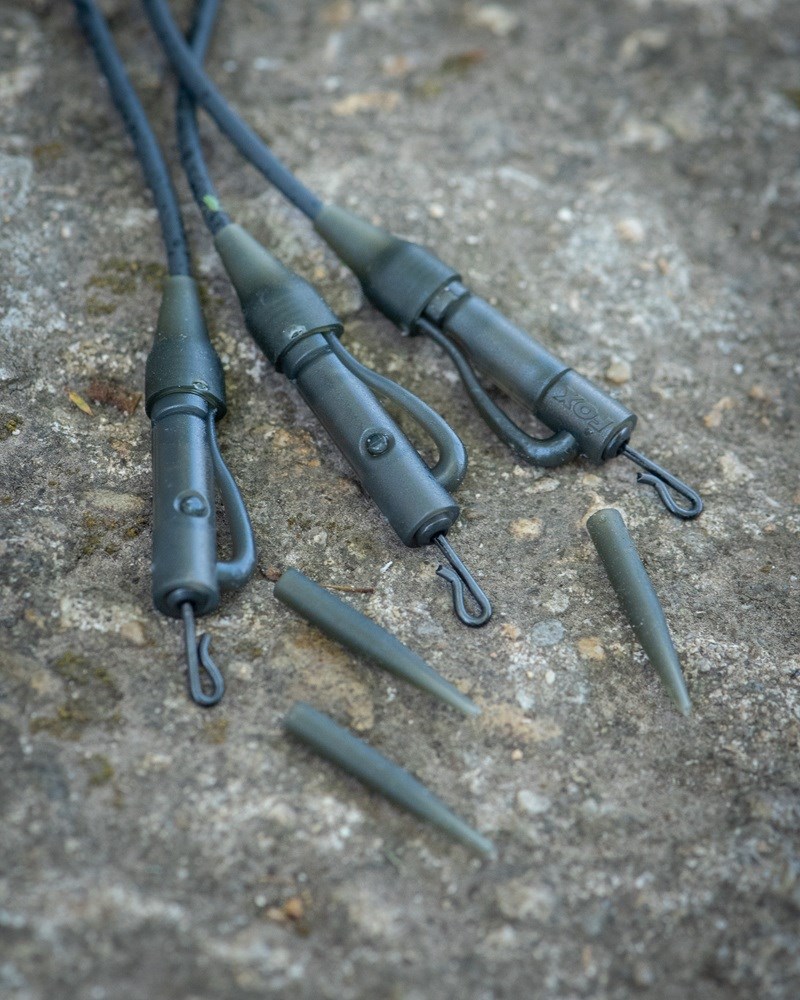 Fox Závěsky Edges Tungsten Tubing Leadclip Ready Rigs Size 7 3ks (obrázek 11)