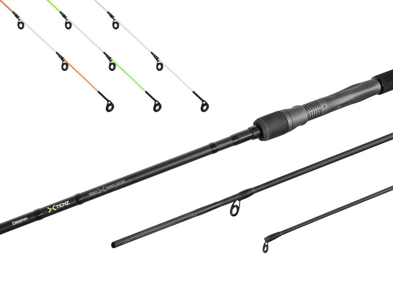 Delphin Prut Xtenz 3,6-3,9m 60g 3+3-díl
