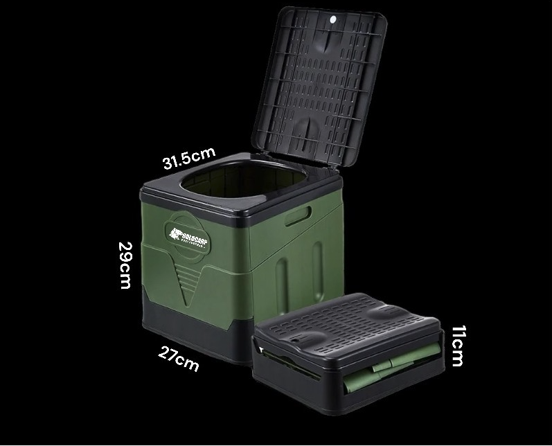 Holdcarp Set Přenosná Toaleta Portable Toi + Stan - Obrázek 2