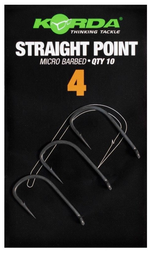 Korda Háčky Straight Point Barbed 10ks Velikost háčku: #3 (obrázek 11)
