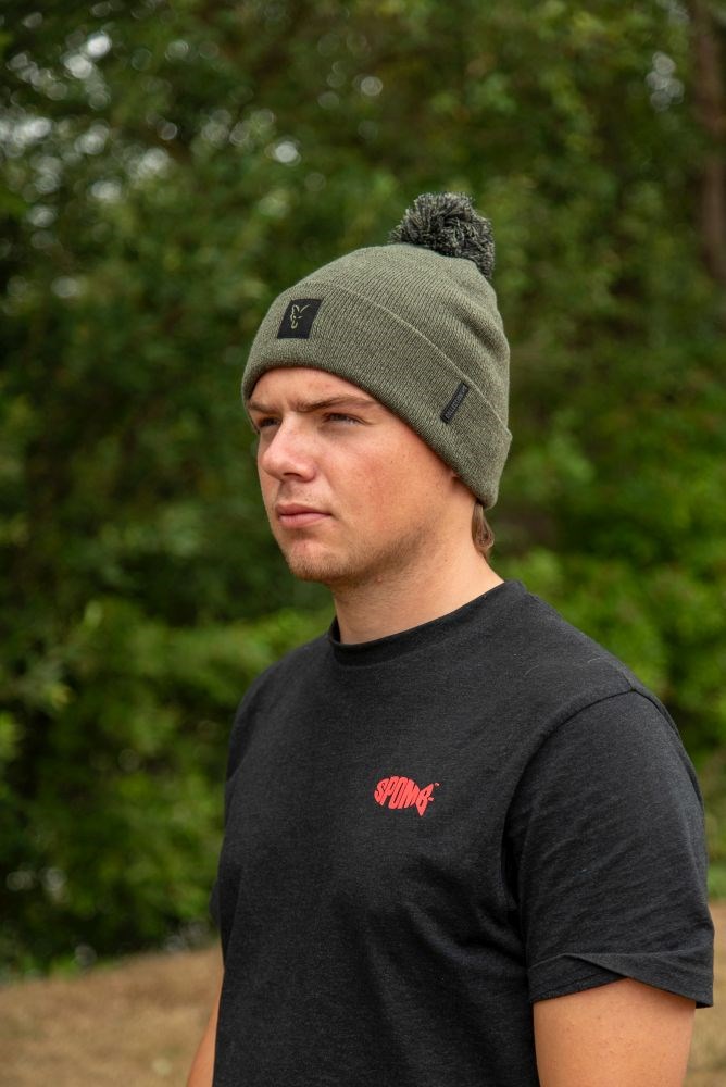 Fox Čepice Collection Bobble Hat Green Black (obrázek 7)