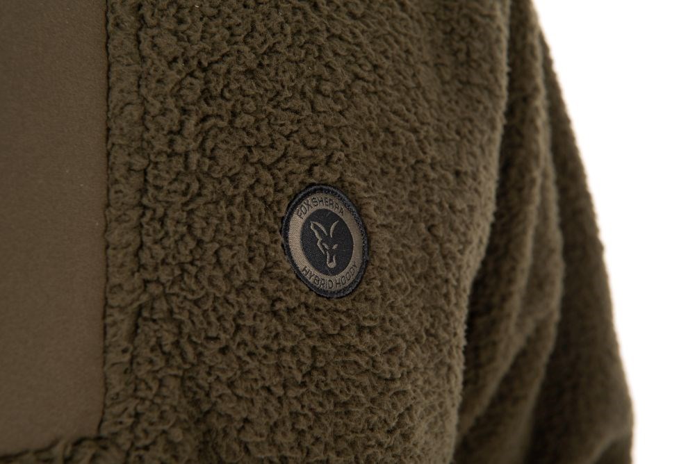 Fox Bunda Olive Sherpa Hybrid Jacket Velikost: M (obrázek 10)