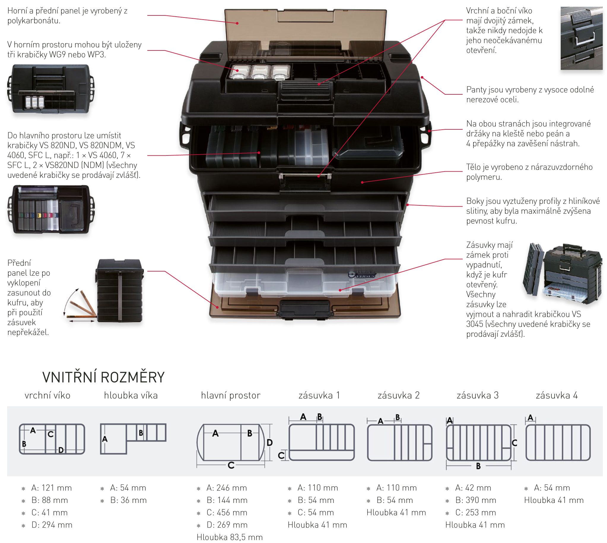 Versus Box VS 8050 černý