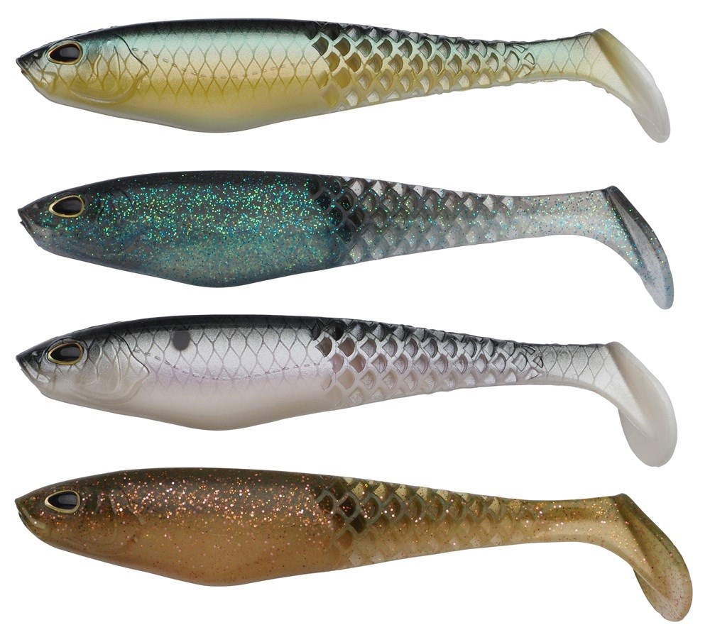 Berkley Gumová Nástraha Powerbait Cullshad Mixpack Clearwater Délka: 12,5cm, Hmotnost: 16,8g, Počet kusů: 4ks