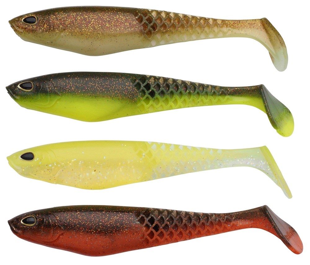 Berkley Gumová Nástraha Powerbait Cullshad Mixpack Darkwater Délka: 12,5cm, Hmotnost: 16,8g, Počet kusů: 4ks