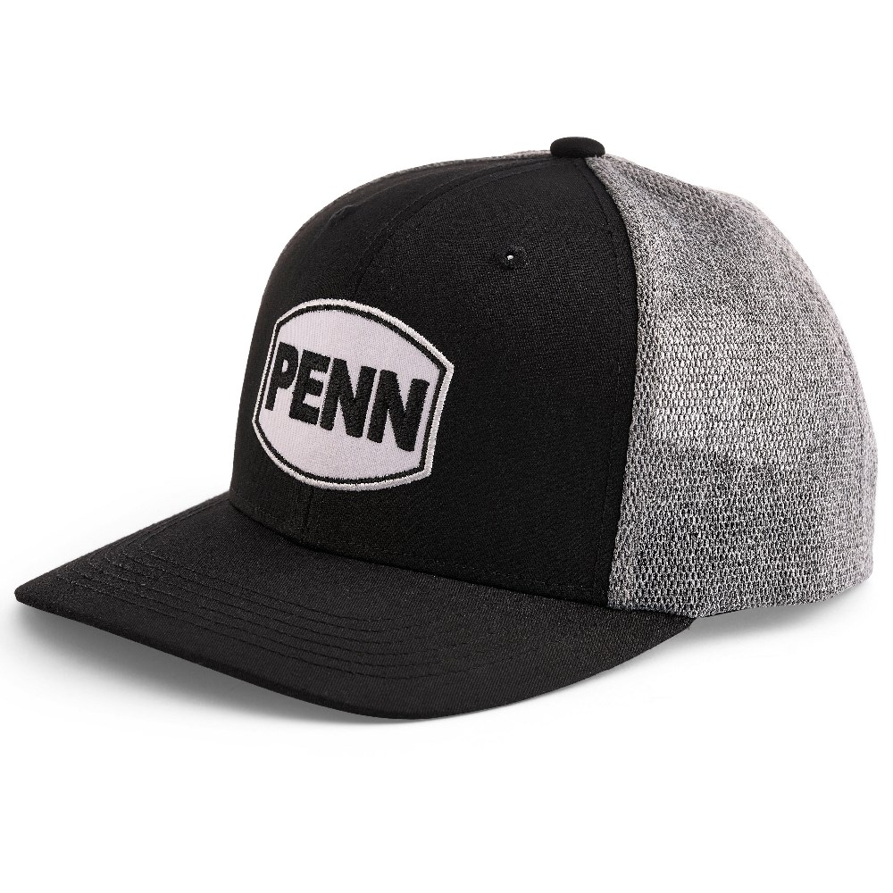 Penn Kšiltovka Trucker Black Cap Heather Grey