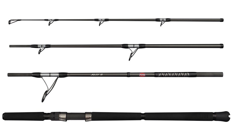 Penn Prut Ally II Offshore Casting Popping Travel Rod 2,49m 30-130g 4-díl