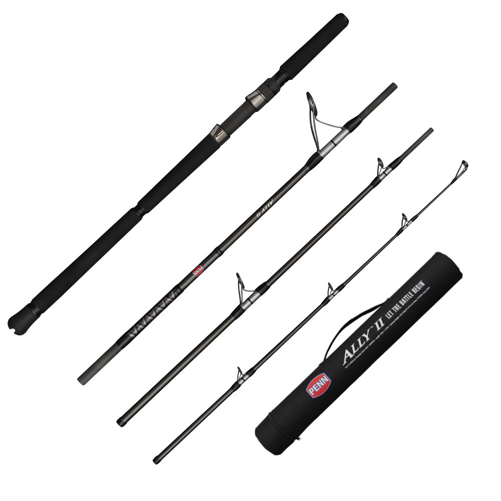Penn Prut Ally II Offshore Casting Travel Rod 2,44m 100g 4-díl - Obrázek 2
