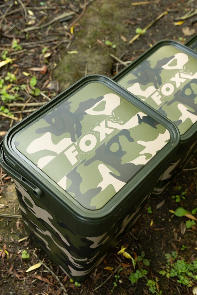 Fox Kbelík Plastový Camo Bucket Objem: 6L (obrázek 9)