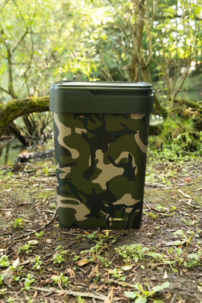 Fox Kbelík Plastový Camo Bucket Objem: 6L (obrázek 11)