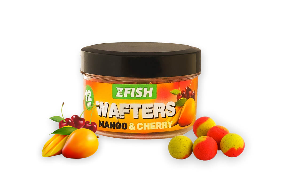 Zfish Vyvážené Boilies Balanced Wafters Mango-Cherry Hmotnost: 20g, Průměr: 8mm
