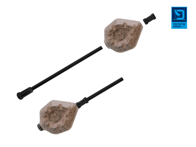 Delphin Olověná Zátěž CyberBARBED TUBE Hmotnost: 100g - Obrázek 2