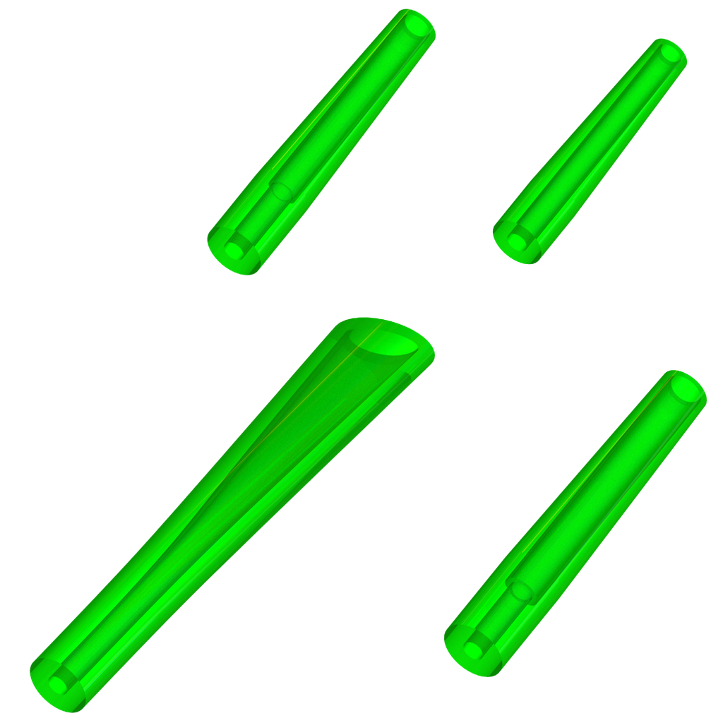 Pro Sportfisher Silikonové Návleky Pro Hook Guide Green Délka: 18mm, Počet kusů: 12ks, Velikost: L - Obrázek 2