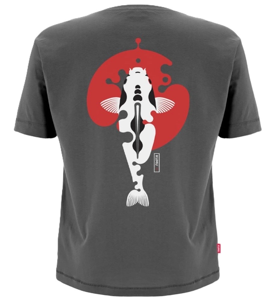 Kumu Tričko Rising Sun Šedé Velikost: XXXXL