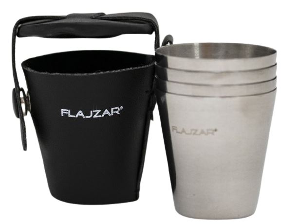 Flajzar Sada Nerezových Kalíšků v Obalu