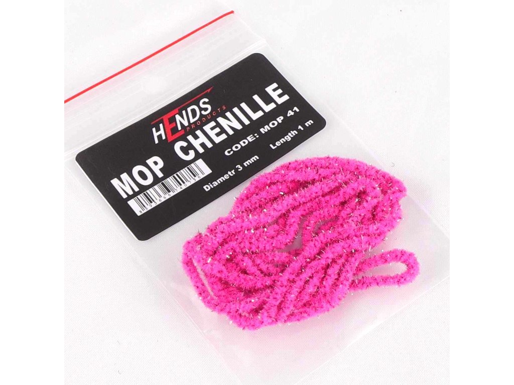 Hends Šenylka Mop Chenille Fluo Ružová 41