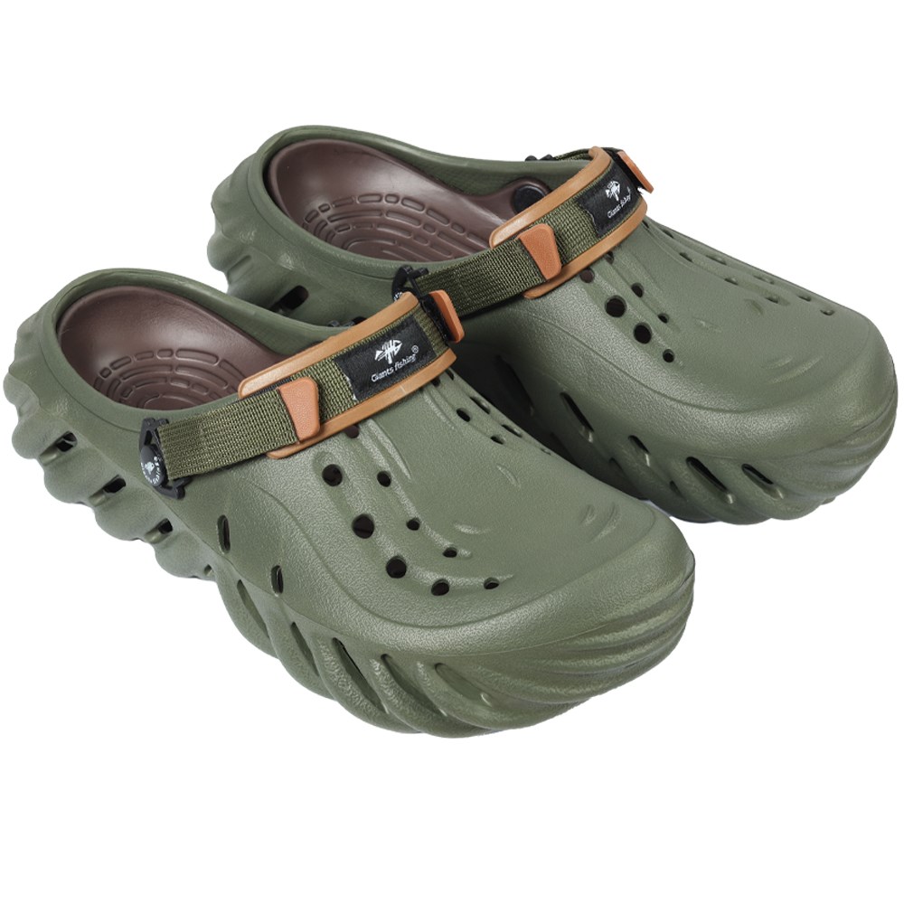 Giants Fishing Pantofle Summer EVA Shoes Green Velikost: 44