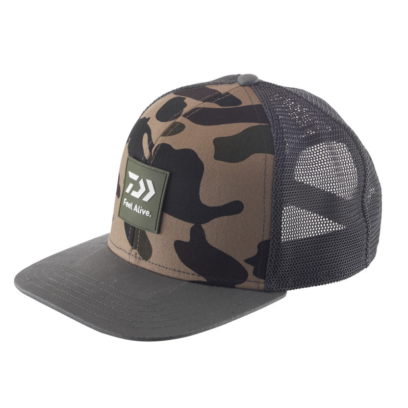 Daiwa Kšiltovka D-Vec Cap Wild-Camo Grey