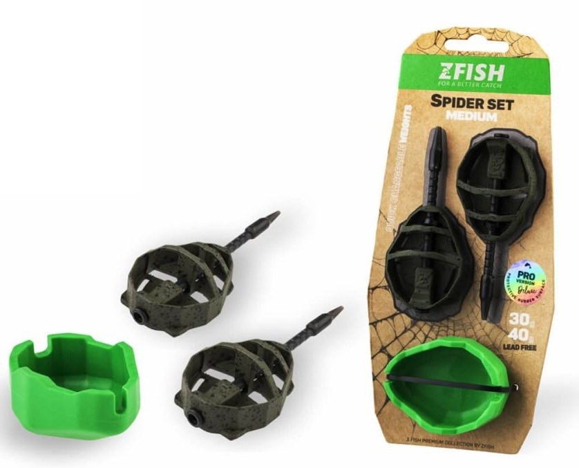 Zfish Sada Method Feeder Spider Medium Set + Formička Hmotnost: 40+50g+Formička