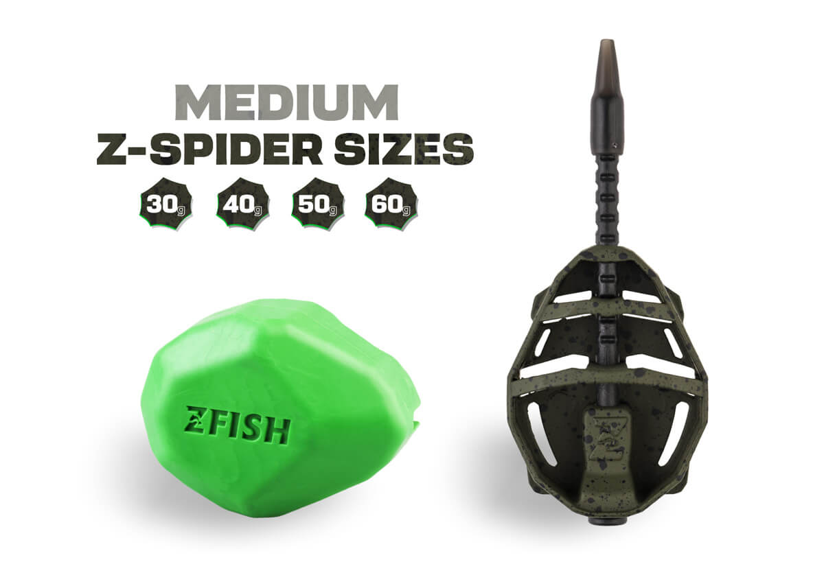 Zfish Formička Method Feeder Spider Medium Mould (obrázek 3)
