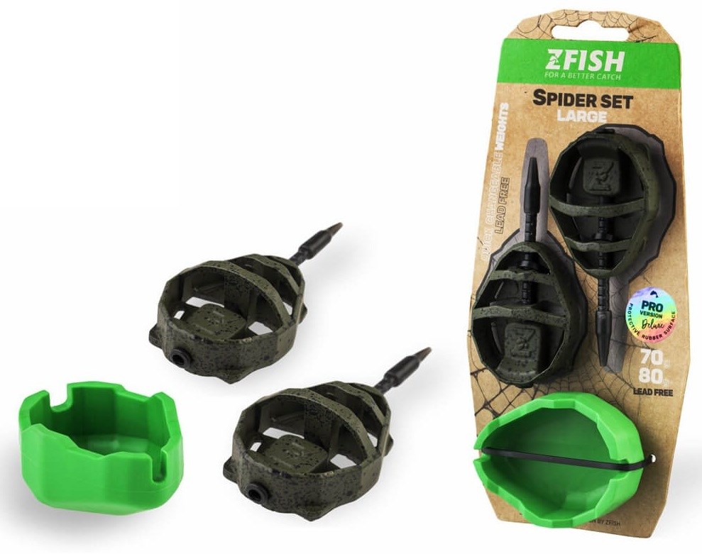 Zfish Sada Method Feeder Spider Large Set + Formička Hmotnost: 70+80g+Formička