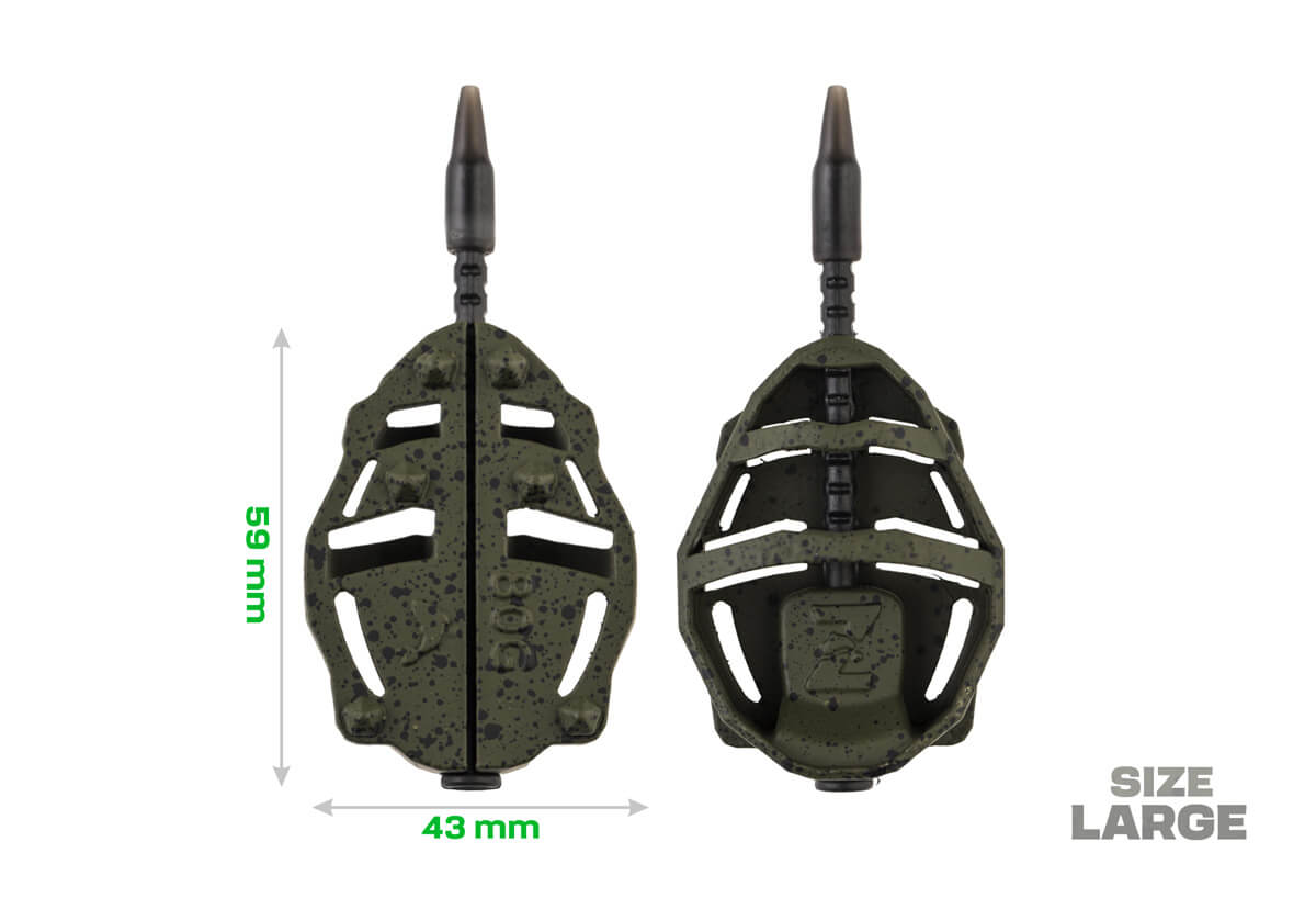 Zfish Krmítko Method Feeder Spider Large Hmotnost: 70g (obrázek 4)