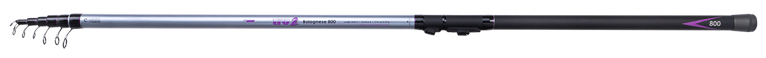Mikado Prut Ultraviolet II Bolognese 8m 1-25g 8-díl