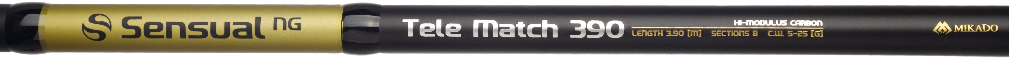 Mikado Prut Sensual N.G. Tele Match 3,9m 5–25 g 8-díl (obrázek 5)