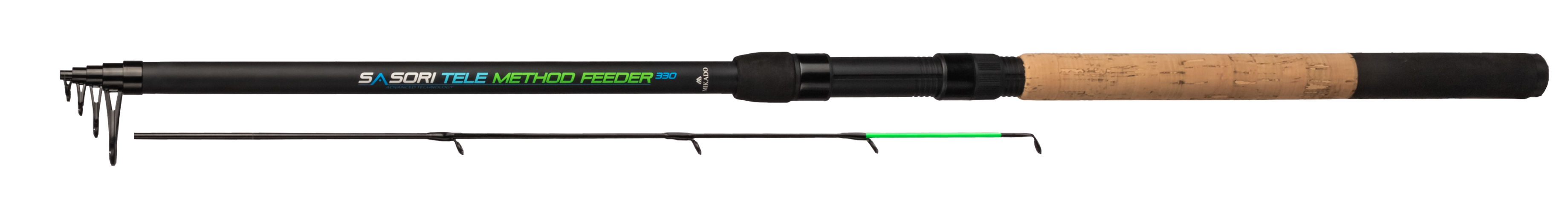 Mikado Prut Sasori Tele Method Feeder 3,6m 0-80g 5+2-díl