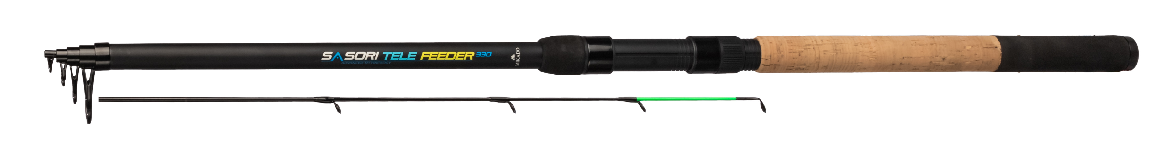 Mikado Prut Sasori Tele Feeder 3,6m 0-120g 5+2-díl