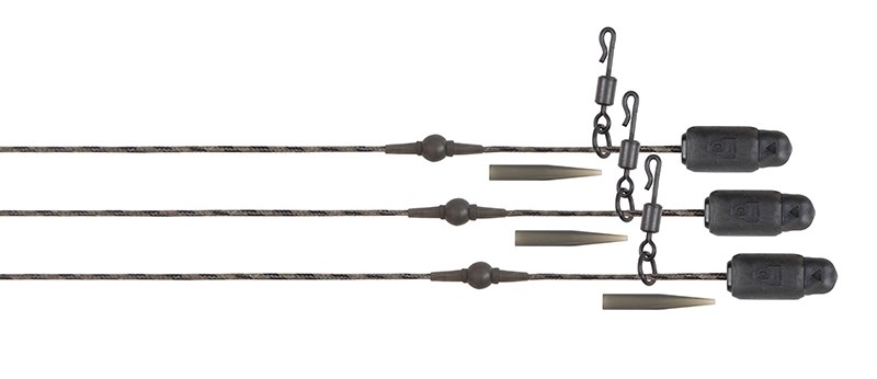 Fox Montáž Edges Copper Core Heli-Clip 50lb 3ks