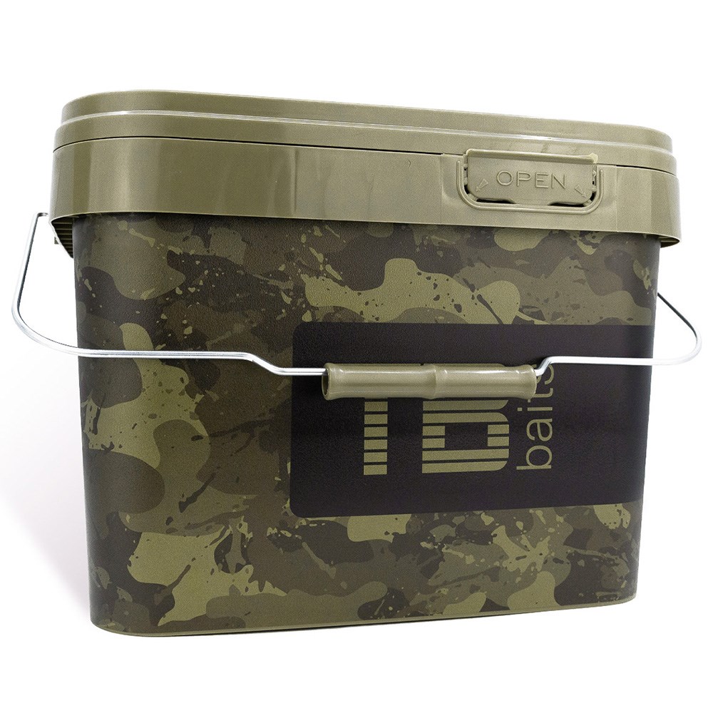 TB Baits Kbelík Carp Camo Premium 10L (obrázek 4)