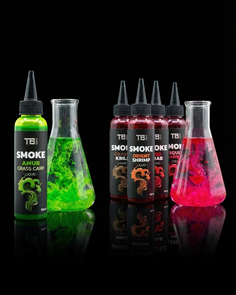 TB Baits Smoke Liquid Grand Krill 100ml (obrázek 4)