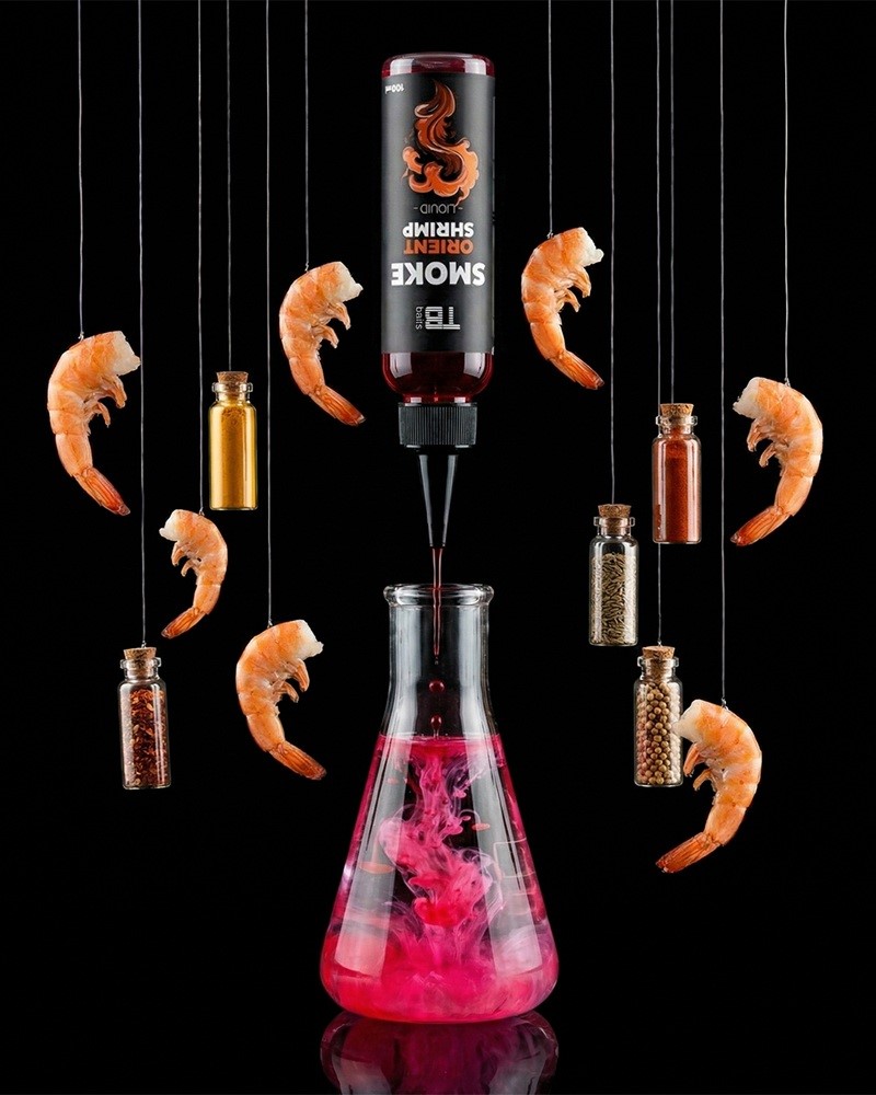 TB Baits Smoke Liquid Orient Shrimp 100ml (obrázek 3)