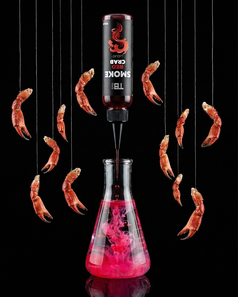 TB Baits Smoke Liquid Red Crab 100ml (obrázek 3)